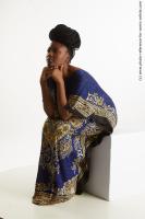SITTING AFRICAN WOMAN DINA MOSES 02